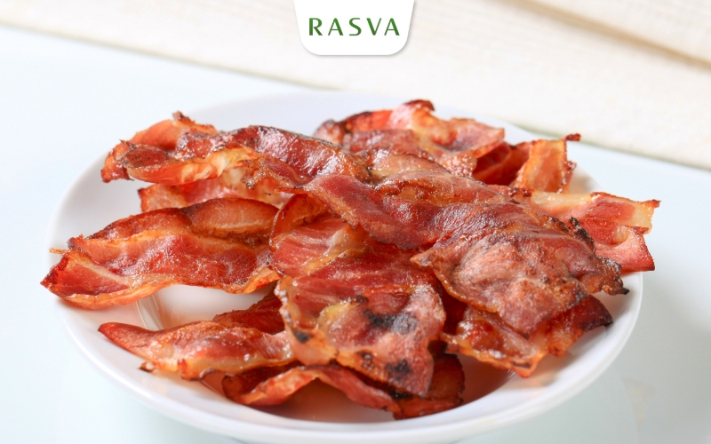 Thịt xông khói duy trì năng lượng cả ngày